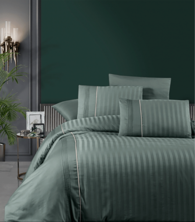 Комплект постельного белья Deluxe Satin Dark Series First Choice