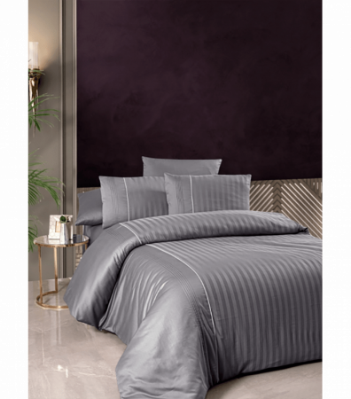Комплект постельного белья Deluxe Satin Dark Series First Choice