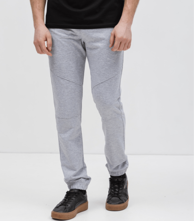 Спортивні штани на манжетах, кишені на застібках