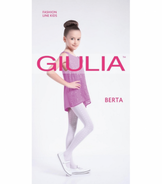 Детские колготки с геометрическим рисунком BERTA 120 (1)