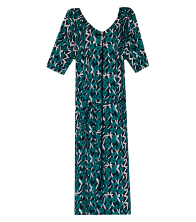 Женский халат с короткими рукавами