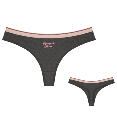 Женские стринги с принтом Pink