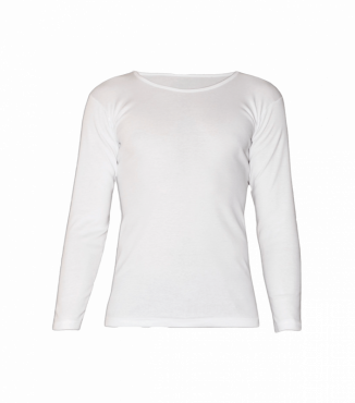 Футболка с длинным рукавом и круглым вырезом