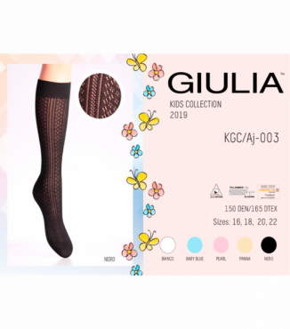 Гольфы детские с узором 150 DEN