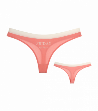 Женские стринги с принтом Friday