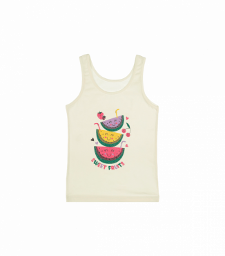 Детская майка с принтом для девочек