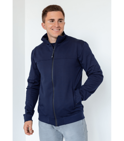 Чоловіча кофта без капюшона великих розмірів