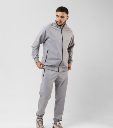 Спортивний костюм на застібці без капюшона