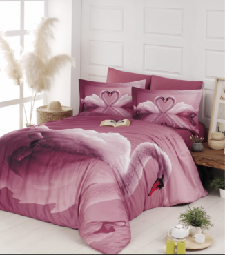 Комплект постільної білизни 3D Digital Satin Duvet Cover Set First Choice