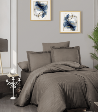 Комплект постільної білизни Deluxe Satin Dark Series First Choice