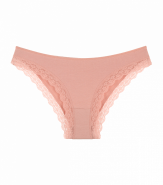 Ажурные трусы слипы однотонные