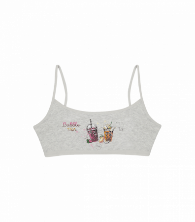 Підлітковий топ з принтом Bubble TEA