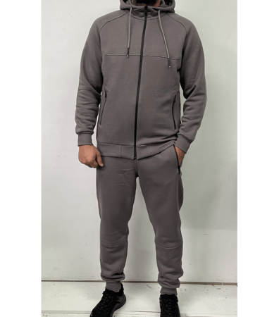 Теплий спортивний чоловічий костюм великих розмірів