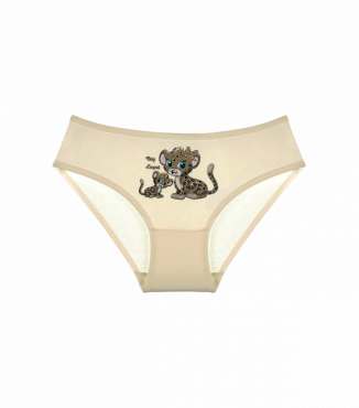 Трусы слипы для девочки с принтом