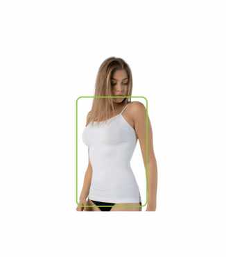 Бесшовная классическая женская майка