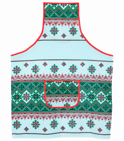 Льняной фартук Орнамент