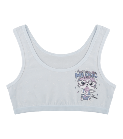 Топ для дівчинки з принтом MUSIC