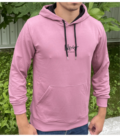 Мужское худи NOW OR NEVER