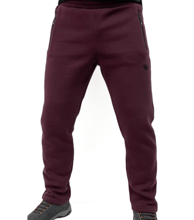 Теплые прямые штаны больших размеров