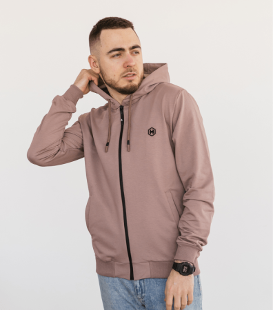 Класична кофта на блискавці HECTOR