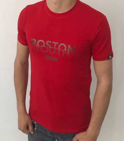 Чоловіча футболка з написом BOSTON