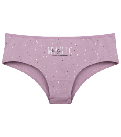 Женские трусы шортики с принтом MAGIC