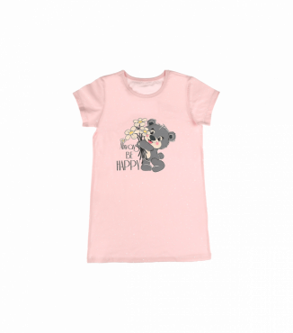 Нічна сорочка з принтом для дівчинки