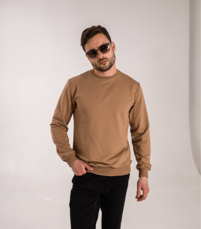 Однотонний чоловічий світшот