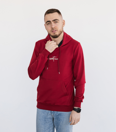 Худі з принтом TRUST