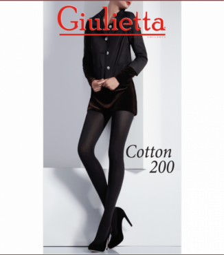 Зимові теплі колготки з бавовни COTTON 200