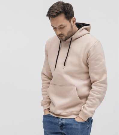 Однотонне класичне тепле худі