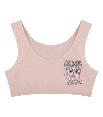 Топ для дівчинки з принтом MUSIC