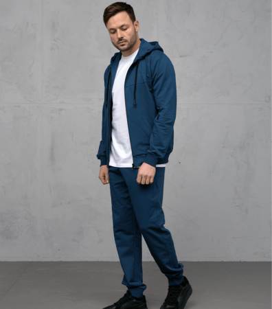 Спортивний костюм на застібці з капюшоном