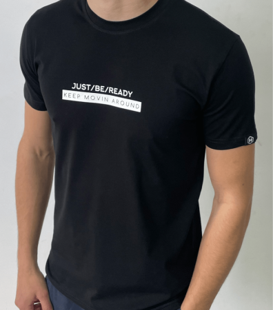 Мужская футболка с надписью