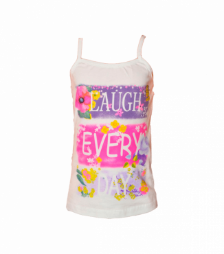 Детская майка для девочки на тонких бретельках Donella