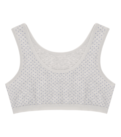 Топ з малюнком на широких бретельках