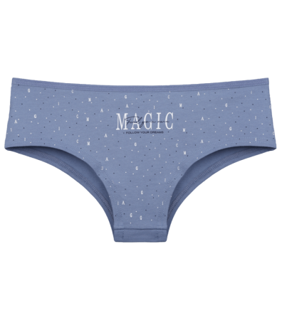 Жіночі труси шортики з принтом MAGIC