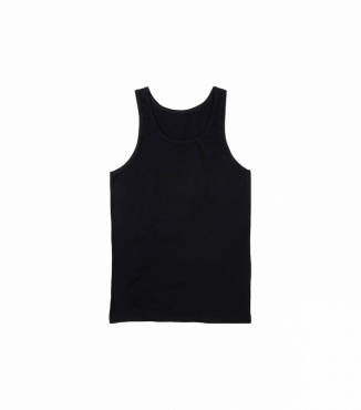 Черная мужская майка