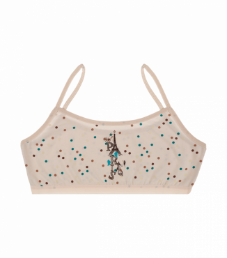 Підлітковий топ тканинний з малюнком