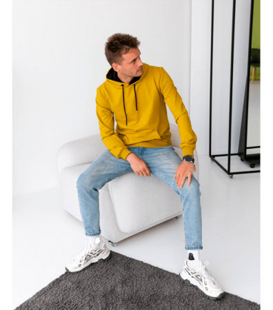 Базове однотоне чоловіче худі