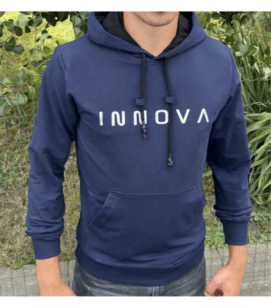 Чоловіче худі з принтом INNOVA