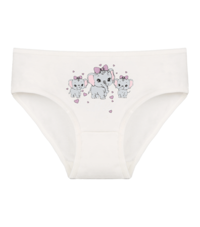 Трусы слипы для девочки с принтом Слоники