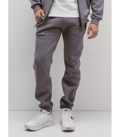 Теплые спортивные штаны на евроманжетах