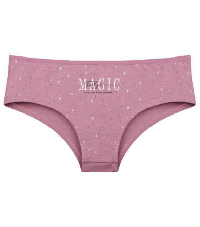 Женские трусы шортики с принтом MAGIC