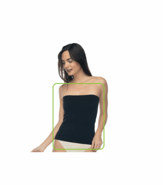 Безшовна майка без бретелів