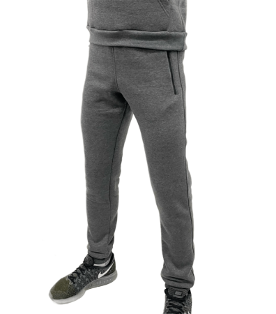 Теплые штаны на манжетах больших размеров