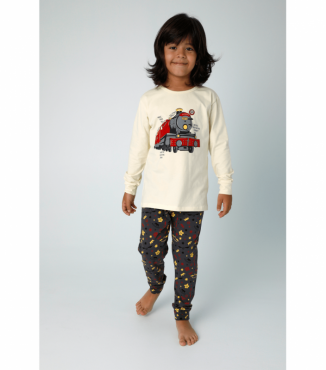 Тепла піжама для хлопчика кофта та штани