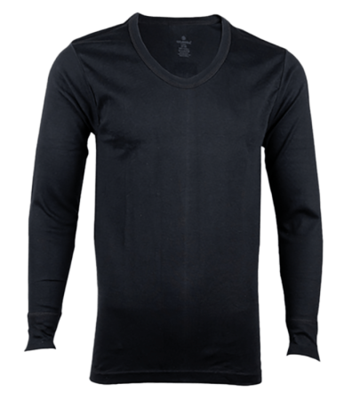 Натільна чоловіча футболка з довгим рукавом