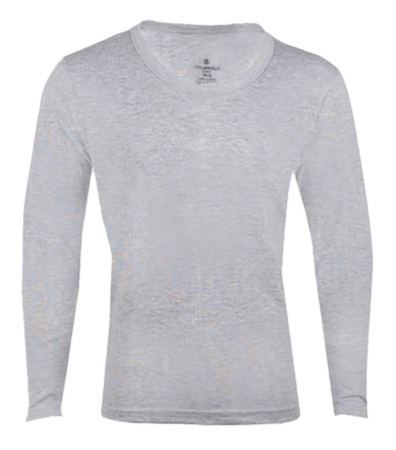 Натільна чоловіча футболка з довгим рукавом