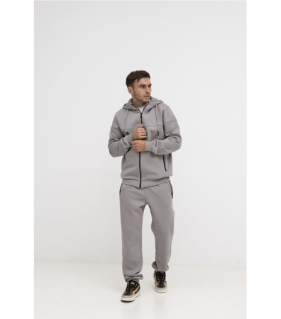 Теплий спортивний костюм великих розмірів